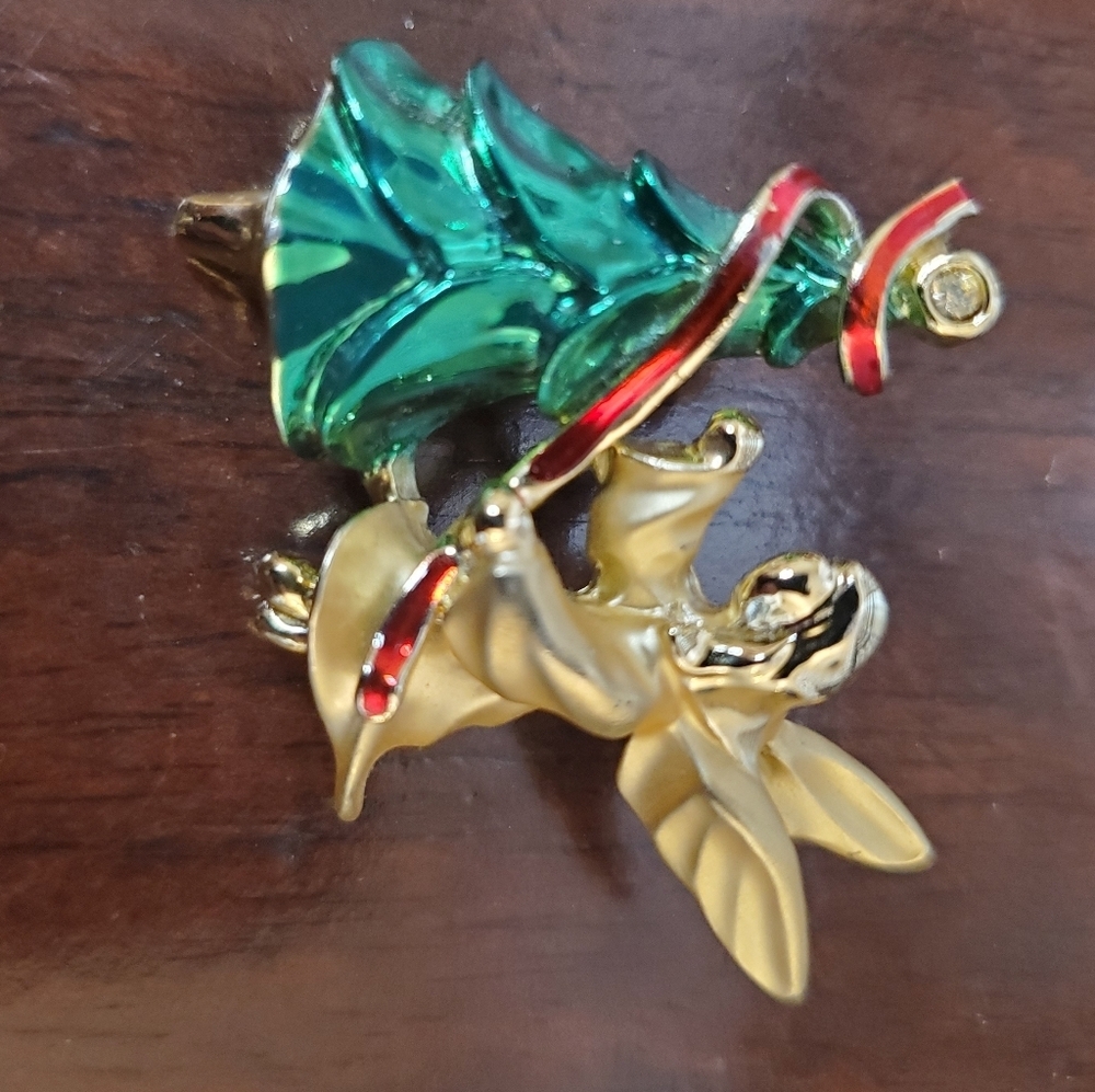 Vintage 1990s Gigi Giusti Angel Pin *SIGNED* - Picture 5 of 7